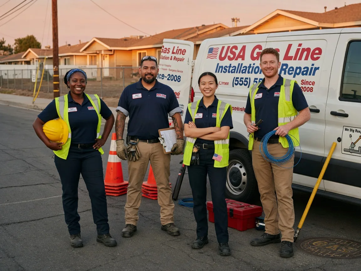 Gas Line Installation company in Herman, NE